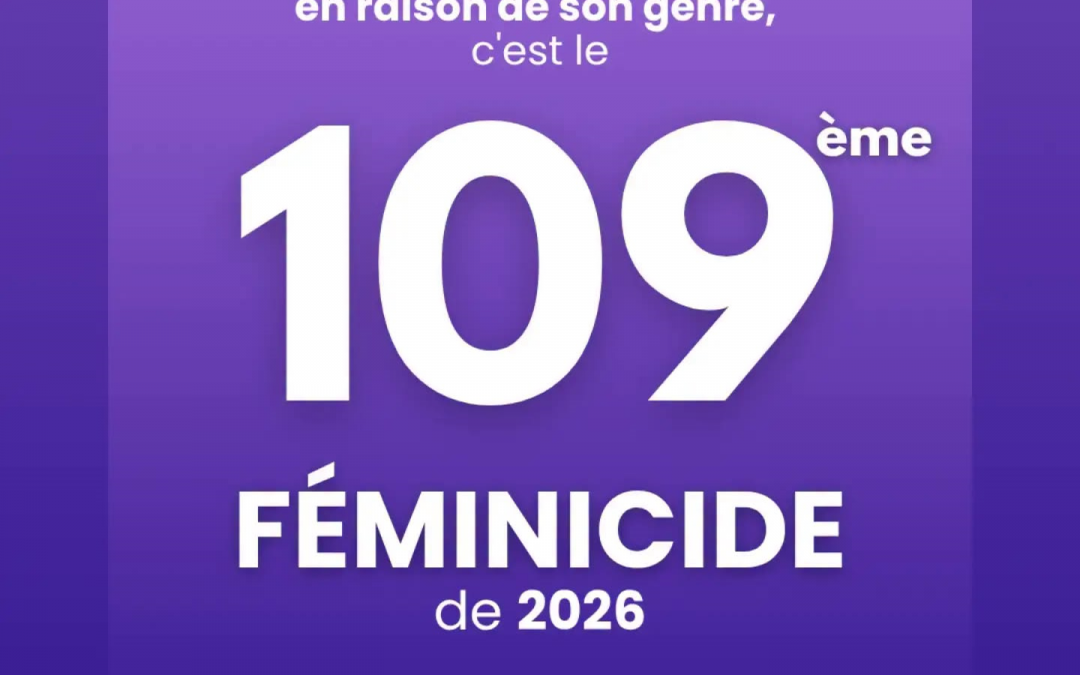 depuis le 1er Janvier de cette année 109 femmes sont mortes assassinées sous les coups de leur conjoint ou de leur ex-conjoint