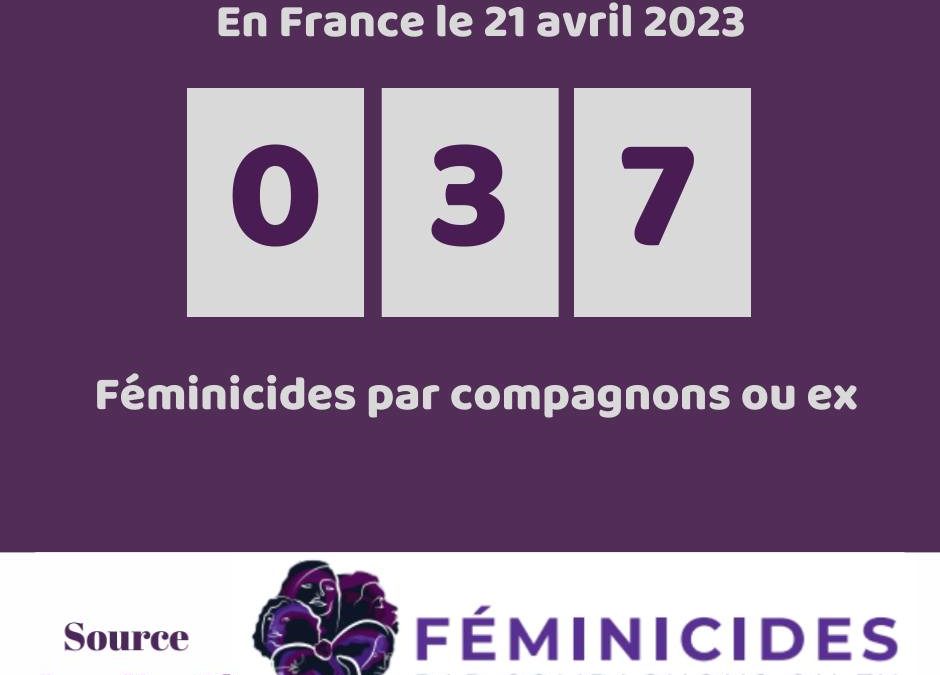 depuis le 1er Janvier 37 femmes sont mortes assassinées sous les coups de leur conjoint ou de leur ex-conjoint